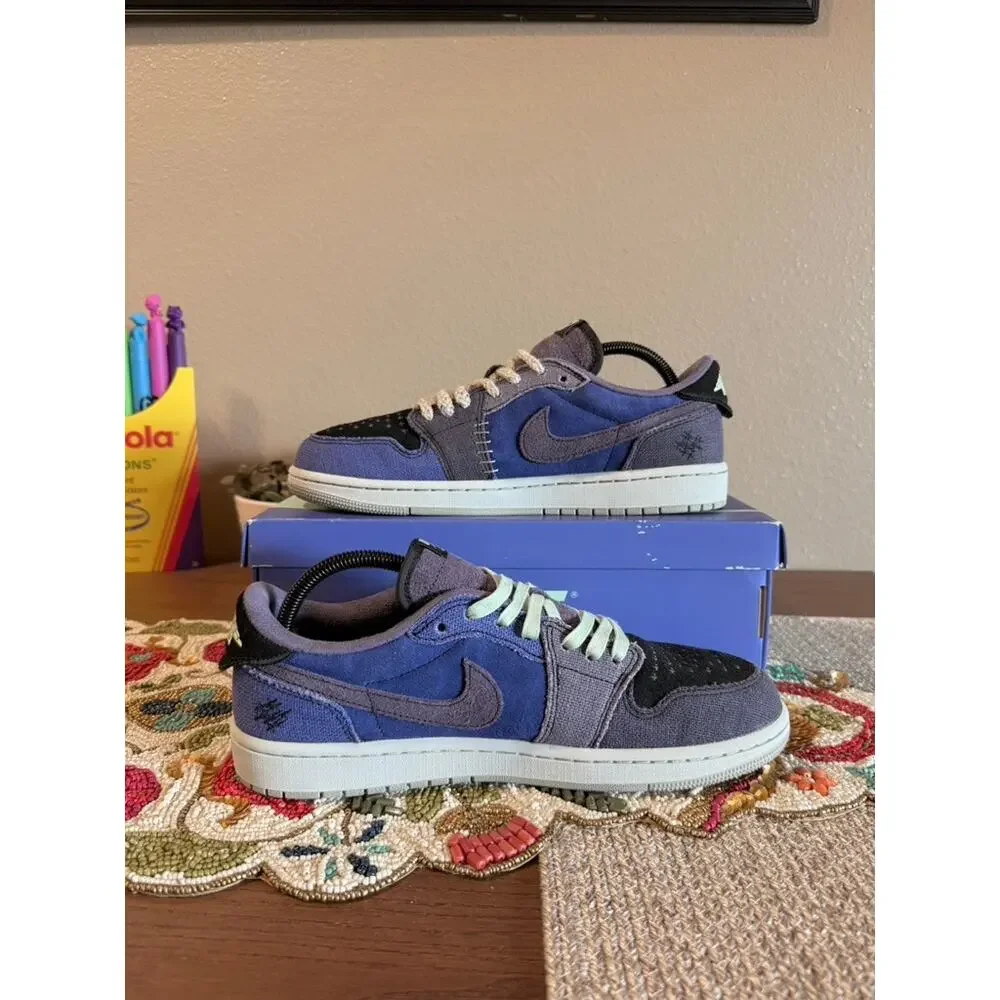 Jordan 1 Retro Low OG Zion Williamson Voodoo Alternate Regency Purple IH2309 500